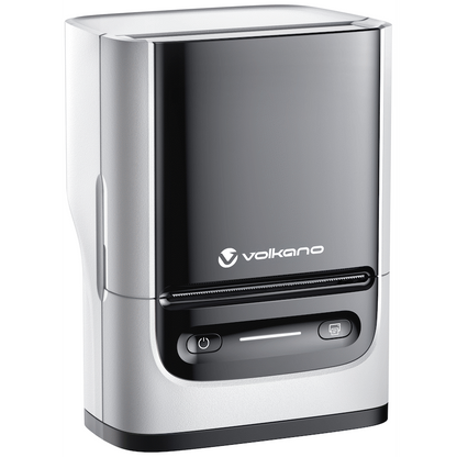 Volkano LabelPro Duo Series Thermal Dual Size Label Printer - Black and White