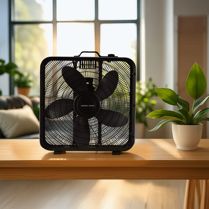 Boden Stark 50cm Box Fan - Black