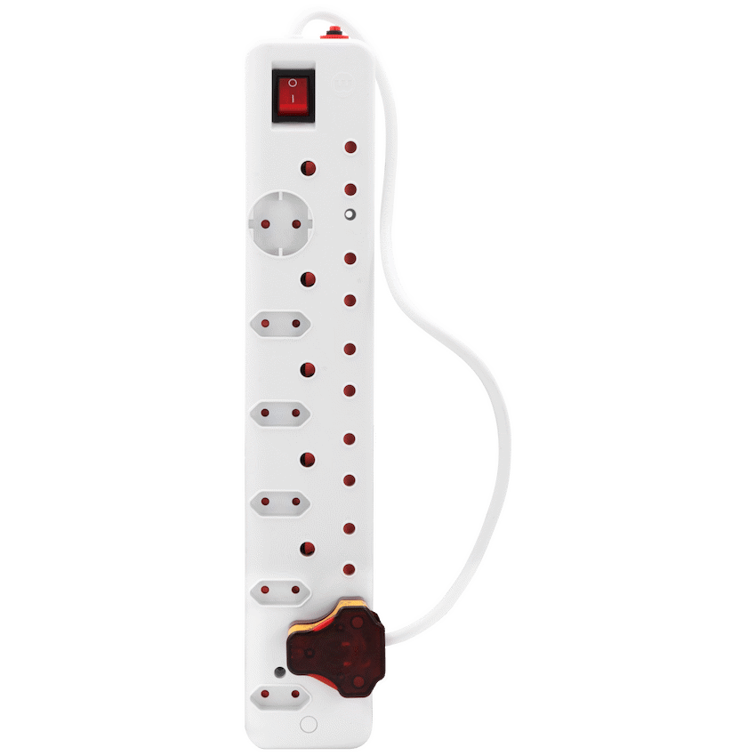 Ellies 12-Way High-Surge Multiplug 0.5m