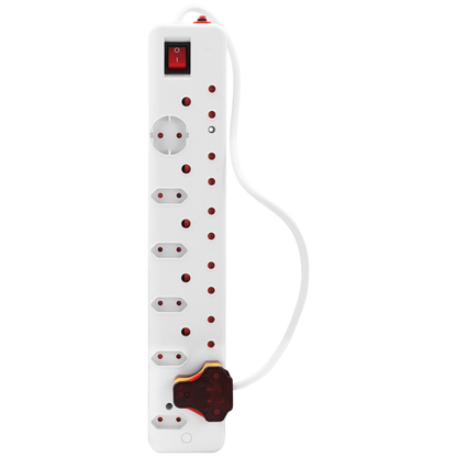 Ellies 12-Way High-Surge Multiplug 0.5m