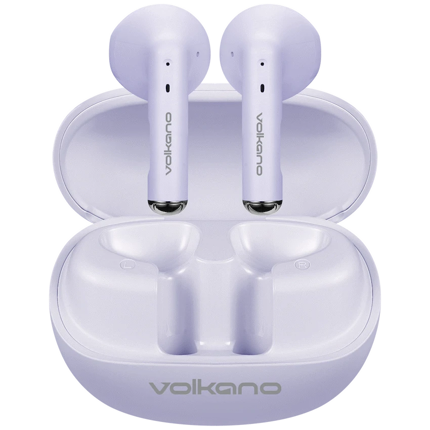 Volkano Buds X3 TWS Earphones with ENC  - Purple