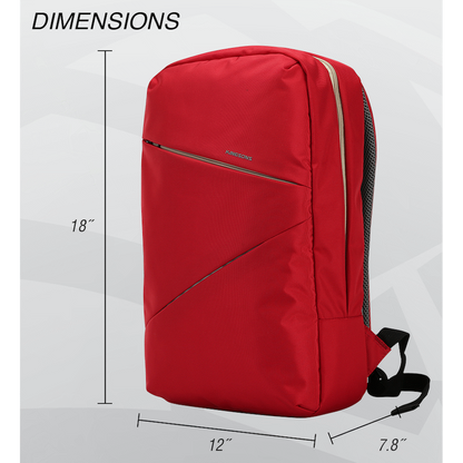 Kingsons Arrow Series Laptop Backpack Red