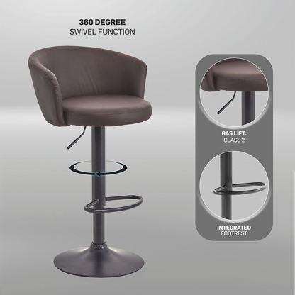 Everfurn Titan Barstool - Brown