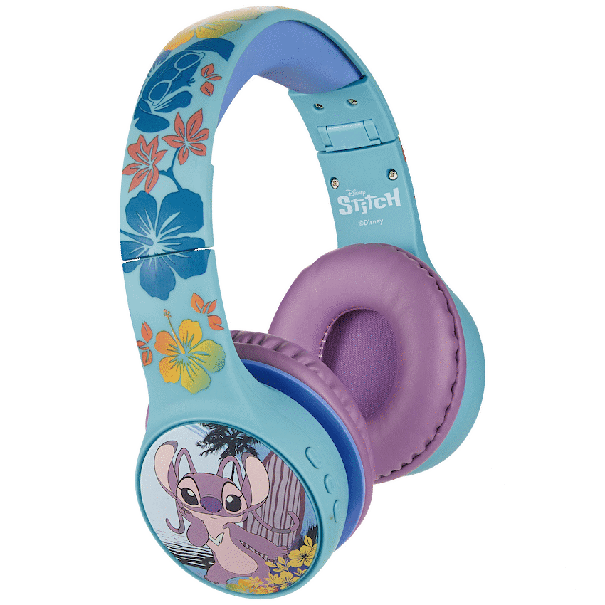 Disney Stitch Bluetooth Padded Headphones with dB Switch Function