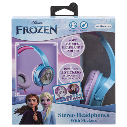Frozen Auxiliary Headphones with Stickers