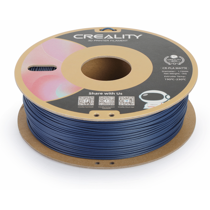 Creality CR-PLA Filament - Matte Navy Blue (1kg)