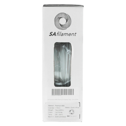 SA Filament ABS Premium Filament 1kg - Cool White
