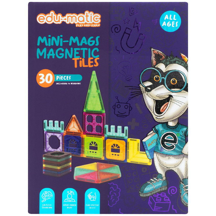 30 Magnetic Tiles and Windows