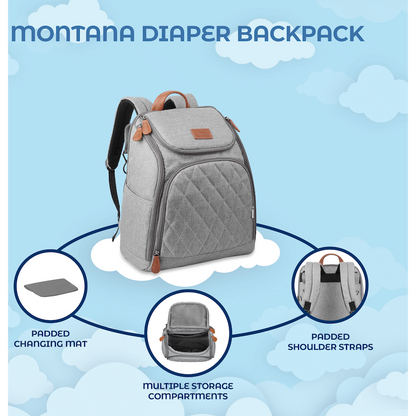 Totes Babe Montana Diaper Backpack