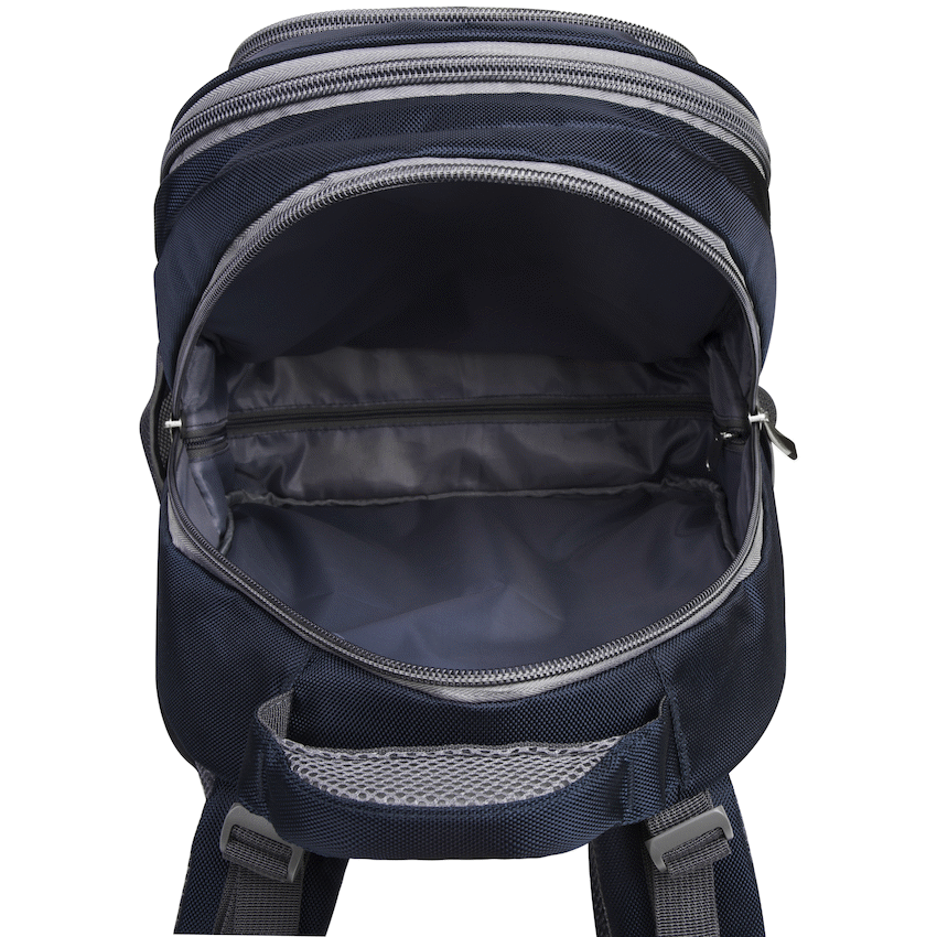 Volkano Orthopaedic Backpack 27L - Navy/Grey