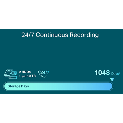 TP-Link Vigi NVR2016H 16-Channel Network Video Recorder