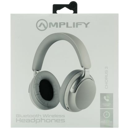 Amplify Chorus 3 Bluetooth Wireless Headphones - Nude