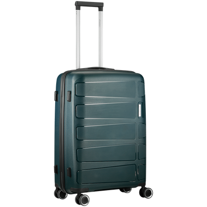 Travelwize Tourer PP 65cm 4-wheel Spinner Luggage Petrol
