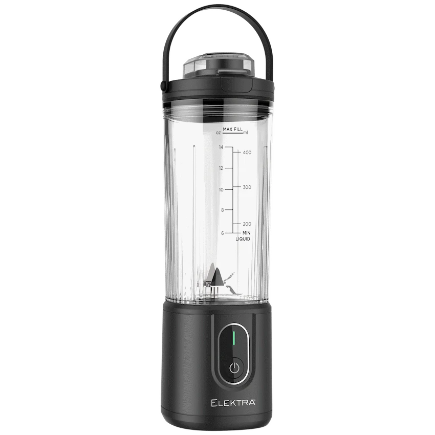 Elektra 400ml Plastic Personal Blender - Black