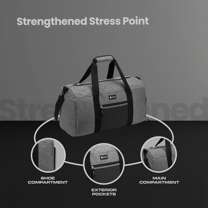 Volkano Vidal 35l Duffle - Grey