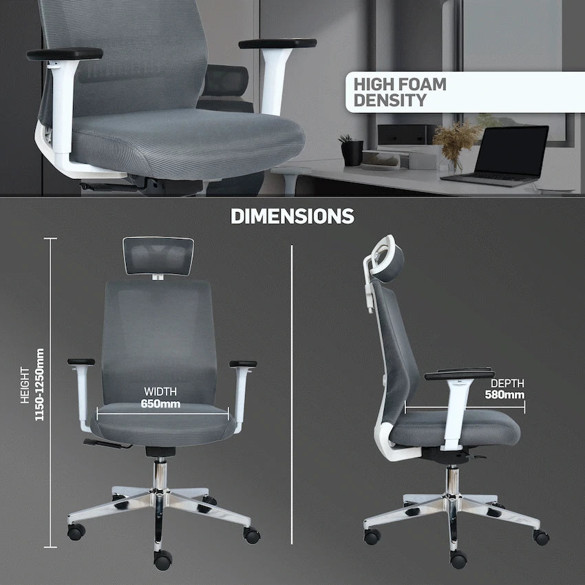Everfurn Mercury High Back Office Chair