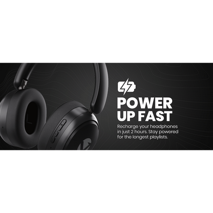 Volkano Lexi Bluetooth Headphone with ANC - Black