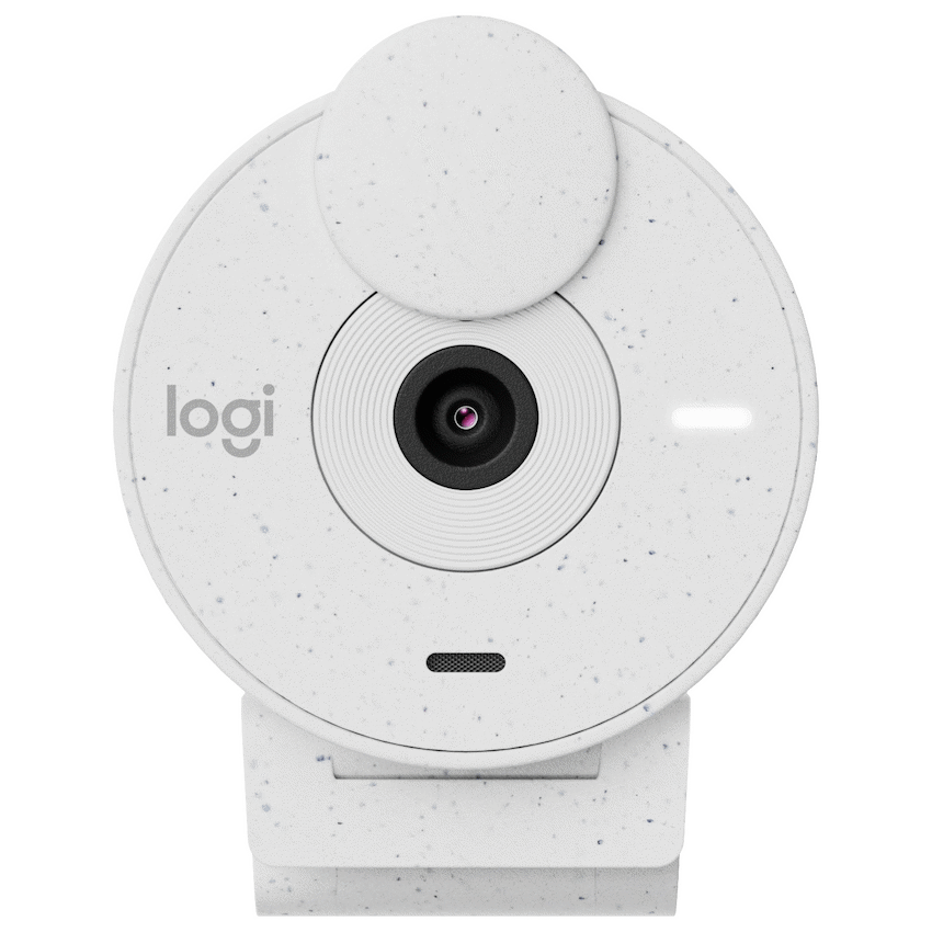 Logitech(R) Brio 300 Full HD Webcam - Off-White