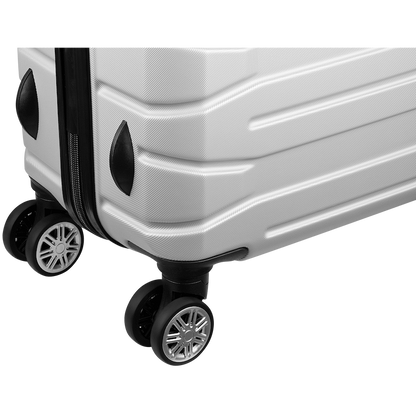 Travelwize Cabana ABS 4-Wheel Spinner 65cm Luggage - Platinum