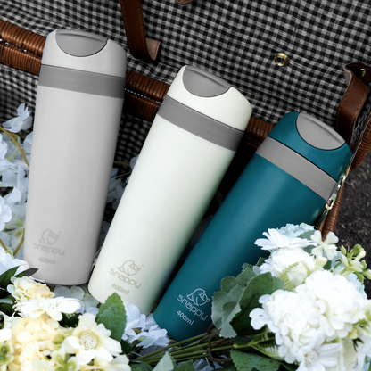 Snappy Smooth Thermal Tumbler 400ml Vanilla ( Order in Qty of 12)