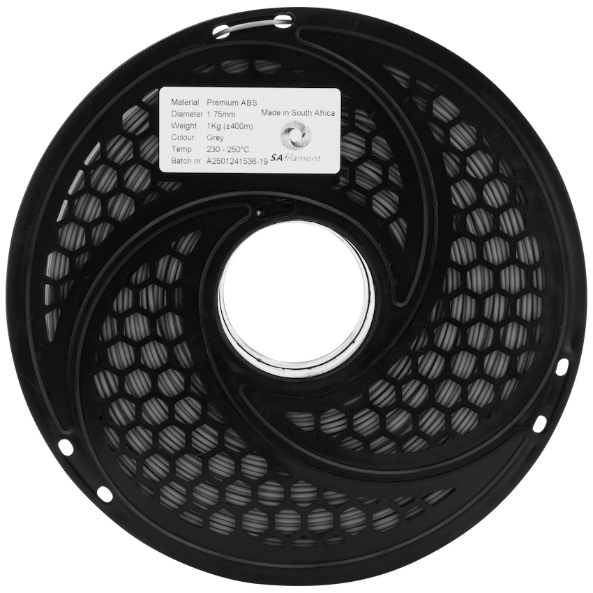 SA Filament ABS Premium Filament 1kg - Grey
