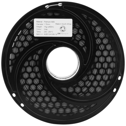 SA Filament ABS Premium Filament 1kg - Grey