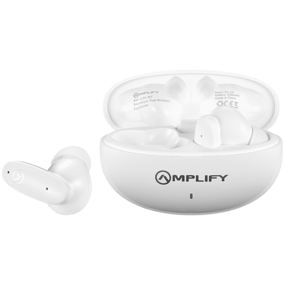 Amplify SoundSync Series True Wireless Earphones - White