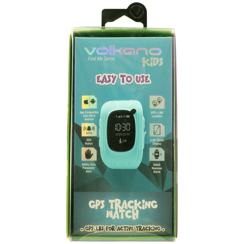 Volkano Kids Find Me Series Children's GPS Tracking Watch - Blue