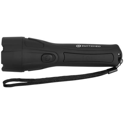 Switched 65 Lumen Flashlight - Black
