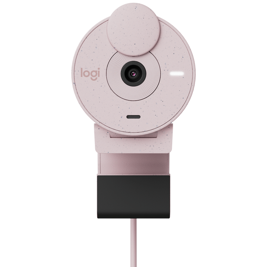 Logitech(R) Brio 300 Full HD Webcam - Rose