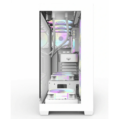 darkFlash DS900 ATX Computer Case - White