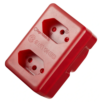Switched High Surge 2-Way Network Router Safe Adaptor