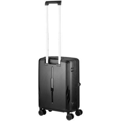Travelwize Clipper PP 55cm 4-Wheel Spinner Luggage Black