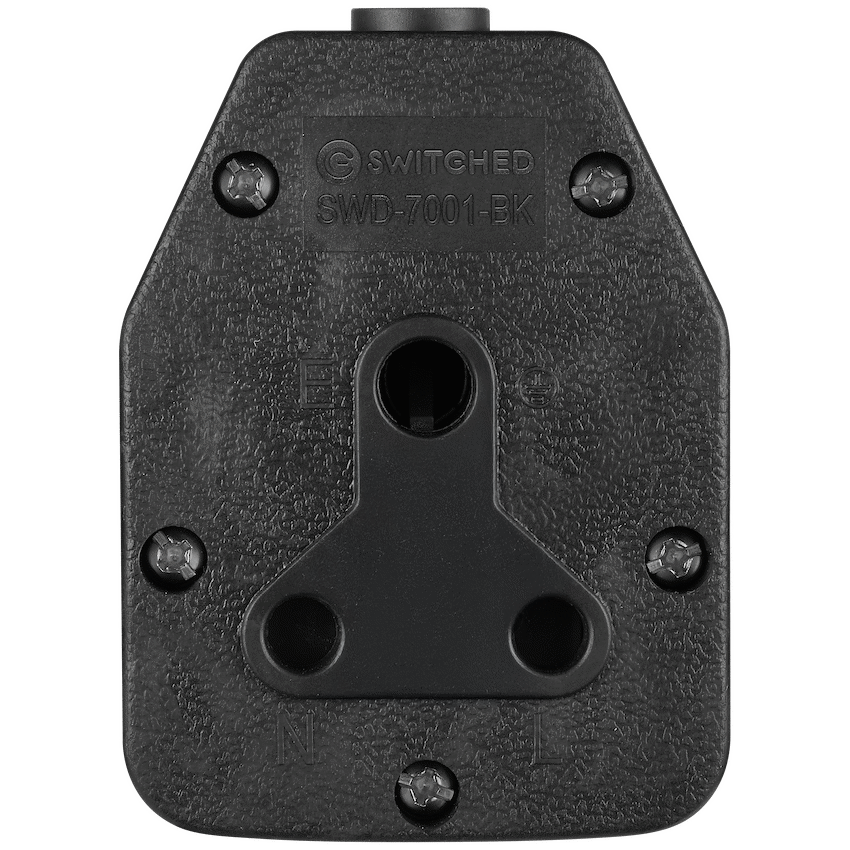 Switched Rubber Double Janus Coupler - BK
