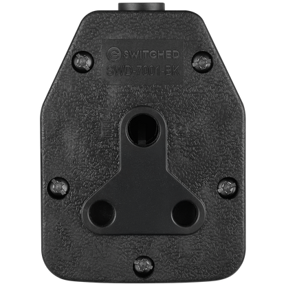 Switched Rubber Double Janus Coupler - BK