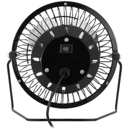 ZEN Cool Series 4" Mini Desk Fan - Black