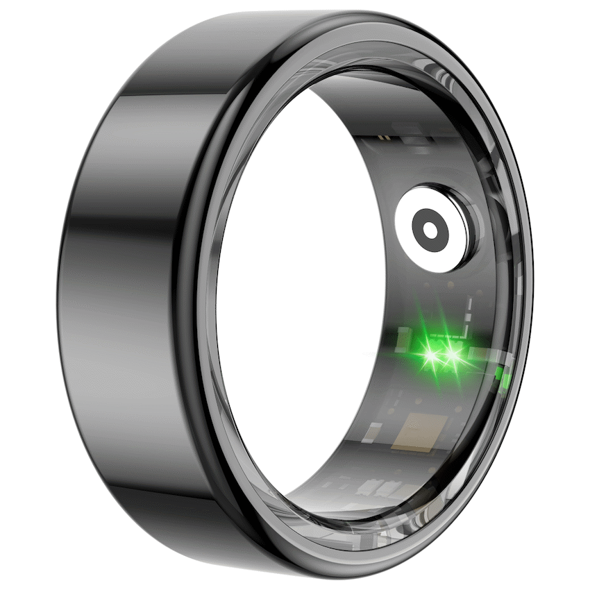 Volkano Ring Series Smart Ring with Charging Case - 19.1mm