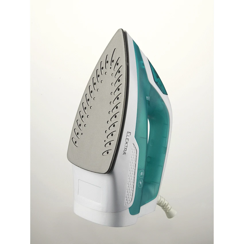 Elektra 1200W Steam Iron - Green