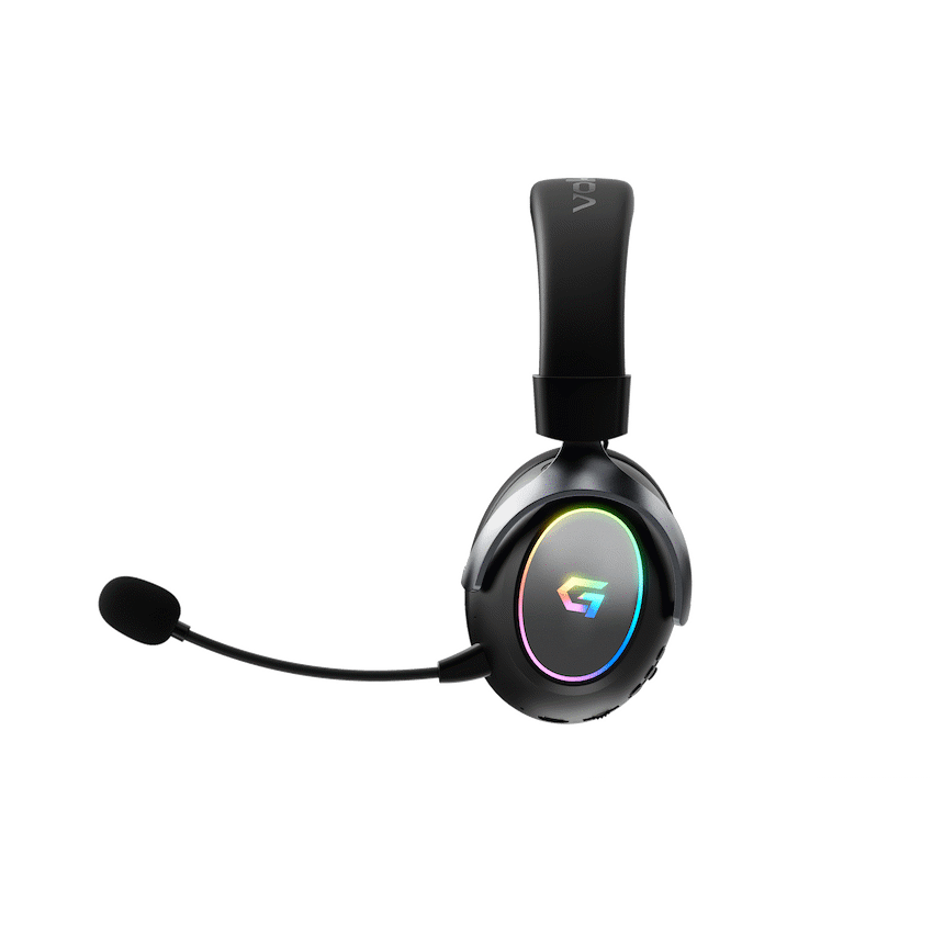 Volkano gaming Helm X1 Pro Wireless Gaming headphone with Tri-mode and ENC mic