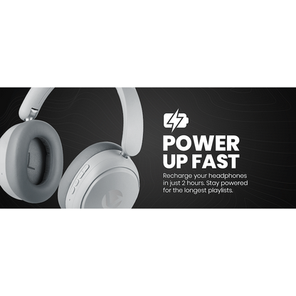 Volkano Lexi Bluetooth Headphone with ANC - Grey