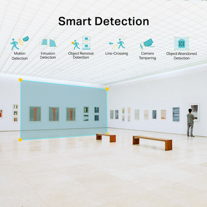 TP-Link Vigi C440I (2.8mm) 4MP IR Turret Network Camera