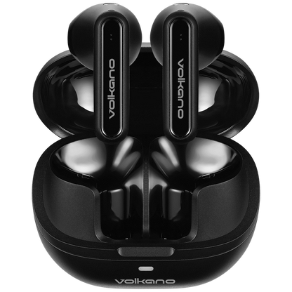 Volkano QuietFit - TWS Earphones with ANC & ENC- Black