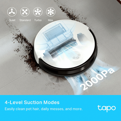 TP-Link Tapo RV10 Lite - Robot Vacuum Cleaner, Gyroscope, 2600mah