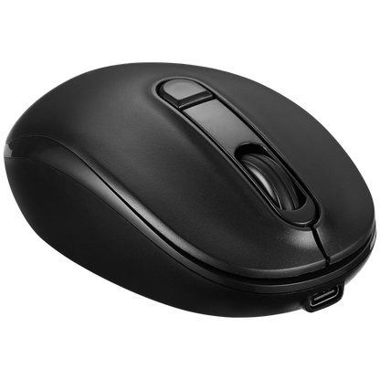VolkanoX Garnet Bluetooth Wireless Keyboard and Mouse Combo - Black