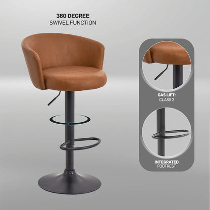 Everfurn Titan Barstool - Tan