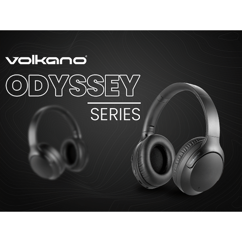 Volkano Odyssey ANC Bluetooth Wireless Headphone - Black