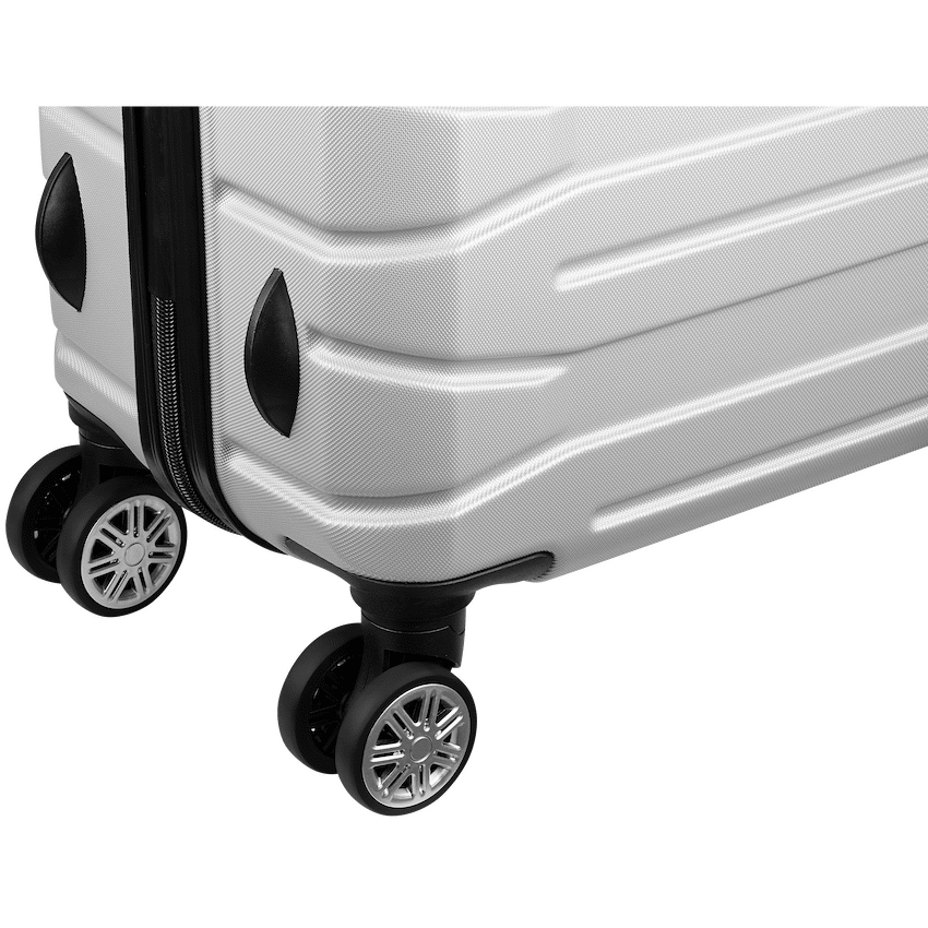 Travelwize Cabana ABS 4-Wheel Spinner 75cm Luggage - Platinum