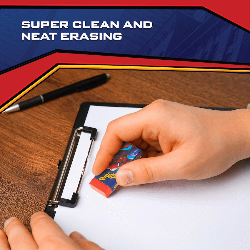 Spiderman 2 Pastel Primary Erasers. Multi