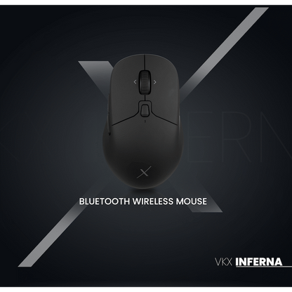 VolkanoX Inferna Bluetooth Wireless Mouse - Graphite