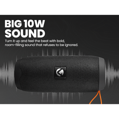 Volkano Stun 2.0 Series Bluetooth Speaker - Black